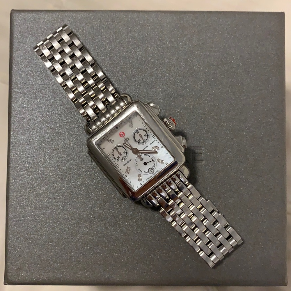 MICHELE Women's Watch Deco (mother of pearl)